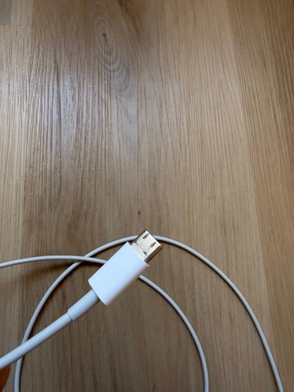 Apple - White USB-C to Lightning Charging Cable